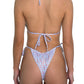 OLIVIA BOTTOM in BLUE POLKA
