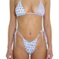 OLIVIA BOTTOM in BLUE POLKA